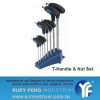 8PCS  T-HANDLE SET/4DR SOCKET SET / BIT SET / SOCKET SET/ Hardware / Tool